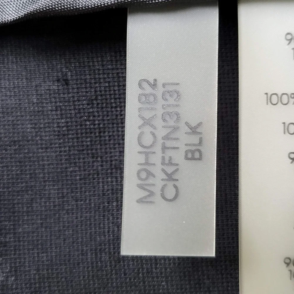 Calvin Klein Women Jacket 8 Black Faux Suede Leather Topper M9HCX182‎